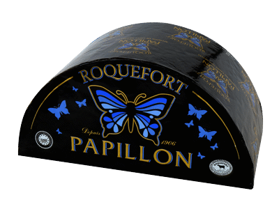 Rokforo sūris PAPILLON BLACK LABEL, 52 % rieb. s. m., 1 kg