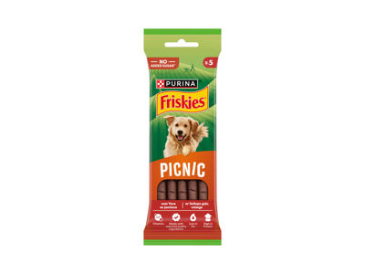 Suaugusių šunų užkandis FRISKIES PICNIC su jautiena, 42 g