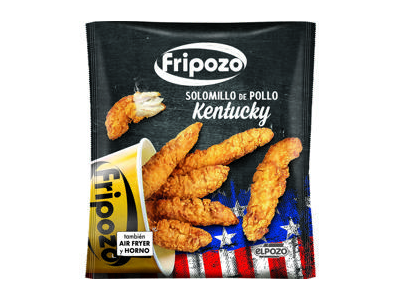 Šaldytos KENTUKIO viščiukų broilerių mėsos juostelės, 250 g