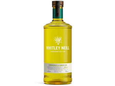 Džinas WHITLEY NEILL Lemongrass&Ginger, 43%, 0,7 l