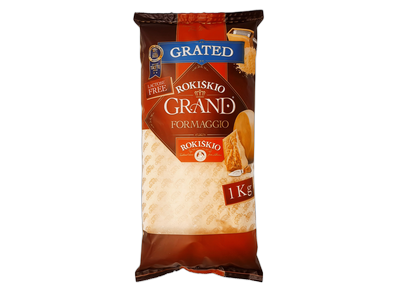 Kietasis sūris ROKIŠKIO GRAND, smulkiai tarkuotas, 37% rieb. 1 kg