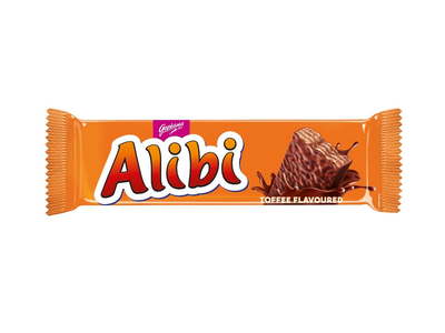 Vaflinis batonėlis ALIBI TOFFE MILK, 36 g