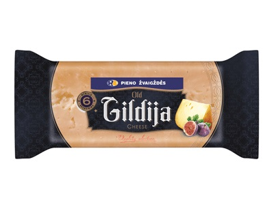 Fermentinis sūris GILDIJA, 45%, fasuotas, 240 g