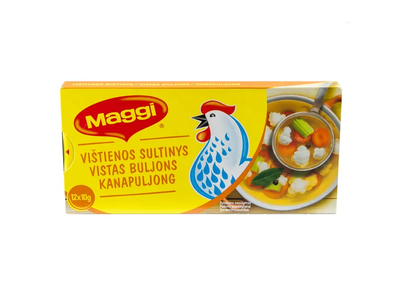 Vištienos sultinys MAGGI (12 x 10 g), 120 g