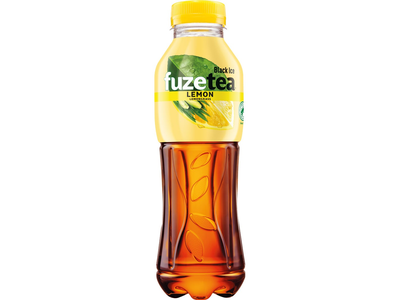 Negazuotas citrinų skonio gėrimas FUZE TEA, su citrinžole, 0,5l D