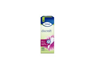 Įklotai TENA DISCREET ULRA MINI PLUS, 24 vnt.