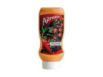 Aštrus majonezinis padažas MAYO, 27 % rieb., 480 g