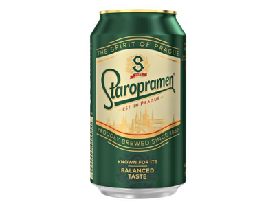Nealkoholinis alus STAROPRAMEN, 0%, 0,33l, skardinė