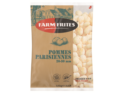 Šaldytos bulvytės FARM FRITES Parisiennes, 2,5 kg