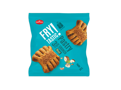Šaldyti pyragėliai FRYTASTIC su riešutiniu įdaru, 6 vnt., 390 g