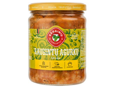 Raugintų agurkų sriuba KĖDAINIŲ, 480 g