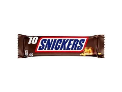 Šokoladiniai batonėliai SNICKERS, 10x50g