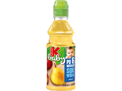 Ob. kr. gėr. KUBUŠ BABY, 100 %, 6 +, 0,3 l