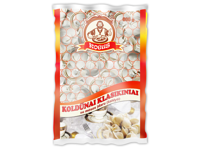 KLASIKINIAI koldūnai, su mėsa, 800 g