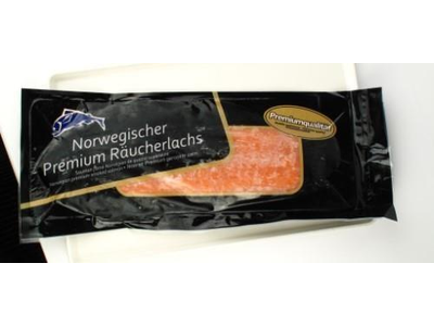 Šaldyta, rūkyta lašišos filė, raikyta, ~1 kg