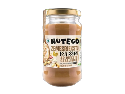 Žemės riešutų kremas NUTEGO, 100%, 350g