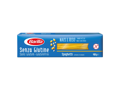 Makaronai be glitimo BARILLA SPAGHETTI, 400 g