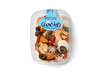 Jūrų gėrybių salotos LOCAS, 200 g