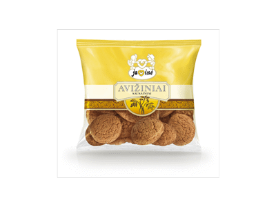 Avižiniai sausainiai JAVINĖ, 350 g