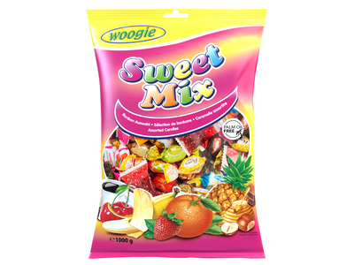 Saldainiai WOOGIE, Sweet mix, 1 kg