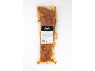 Lėtai virti kiaulienos šonkauliai BBQ, Sous Vide, vakuume, ~680 g