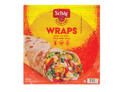 Tortilijos SCHAR WRAPS, 160 g
