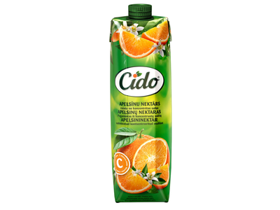 Apelsinų nektaras CIDO (60 %), 1 l
