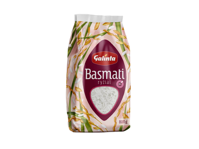Ilgagrūdžiai BASMATI ryžiai GALINTA, 800 g