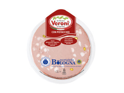 Virta dešra MORTADELLA BOLOGNA su pistacijomis, nerūš., 180 g