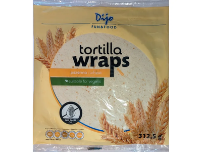 Tortilijos DIJO TORTILLA FRESH WRAPS ORIGINAL, 312.5 g