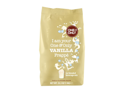 Vanilės skonio gėrimas ONE&ONLY Frappé, 1 kg