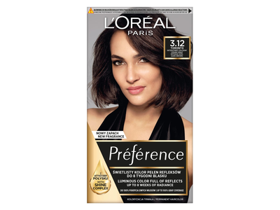 Plaukų dažai L'OREAL PREFERENCE 3.12