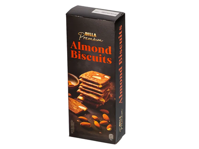 Migdoliniai sausainiai BILLA PREMIUM, 175 g