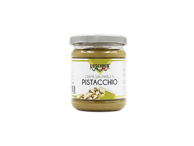 Pistacijų riešutų kremas LUSCIOUX, 45%, 200 g