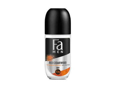 Vyriškas rutulinis dezodorantas FA MEN RED CEDARWOOD, 50 ml