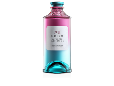 Džinas UKIYO, Japanese Blossom, 40%, 0,7l