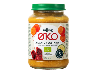 Ekol. darž. tyrelė SALLING OKO su jaut., 190g