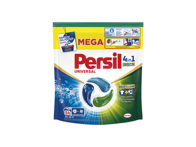 Skalbimo kapsulės PERSIL DISCS White, 54 skalbimai