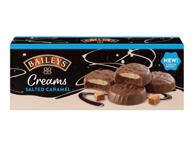 Sausainiai BAILEYS su sūrios karamelės įdaru, 128 g