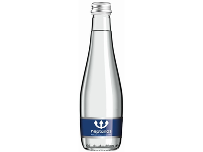 Natūralus mineralinis vanduo NEPTŪNAS, negazuotas, 330 ml D