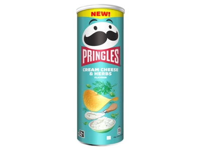 Traškus užkandis PRINGLES, kreminio sūrio ir žolelių sk.165g