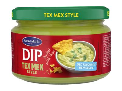 Gvakamolės mirkomasis padažas TEX MEX SANTA MARIA, 250 g