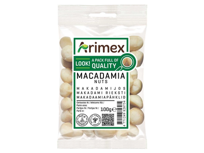 Makadamijos ARIMEX, 100 g