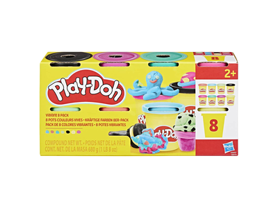 Plastilinas PLAY DOH G0513, 8 vnt.