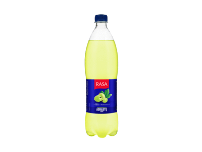 Gazuotas agrastų skonio gėrimas RASA, 1 l