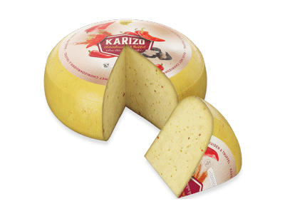 Sūris su trumais KARIZO GOLDEN BITE, 50 % rieb. s. m., 1 kg