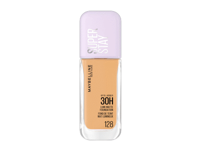 Maybelline New York Super Stay Lumi Matte makiažo pagrindas, 128