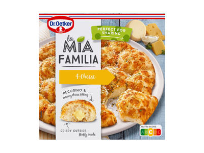 Šaldyta keturių rūšių sūrių pica DR. OETKER, 480 g