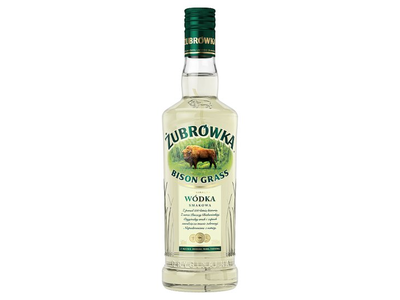Aromatizuota degtinė ZUBROWKA Bison Grass, 37,5 %, 0,5 l