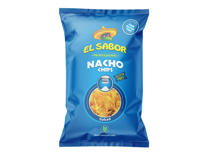 Kukurūzų traškučiai EL SABOR, su druska, 425 g